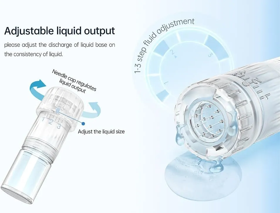 Nieuwe Hydra Pen H5 Infusiedrager Serum EMS en Microneedling Automatische Toepassing 2