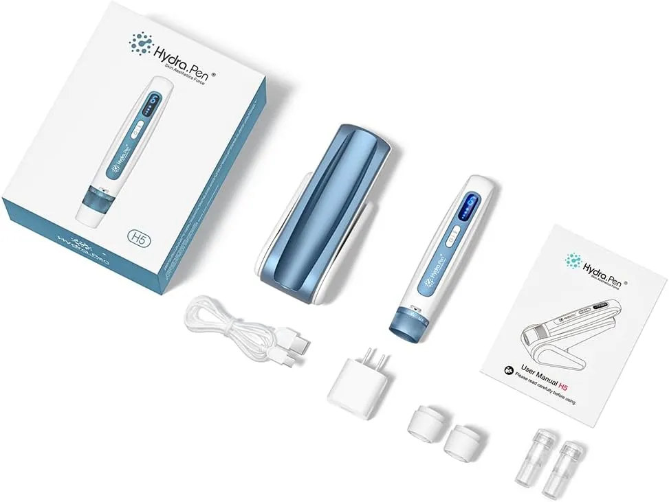 Nieuwe Hydra Pen H5 Infusiedrager Serum EMS en Microneedling Automatische Toepassing 6