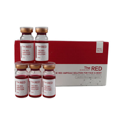 Rode ampullen Lipolytisch Lipo Lab PPC-oplossing Gewichtsverlies Vet oplossen