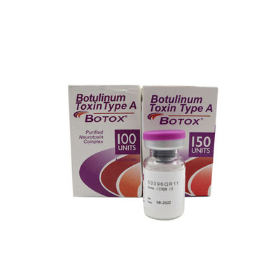 Gezichtslift Botox 100iu 150iu Botulinum Toxin Voor Rimpels 100iu 150iu BTX