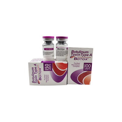 Gezichtslift Botox 100iu 150iu Botulinum Toxin Voor Rimpels 100iu 150iu BTX