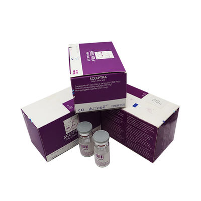 Anti-aging huidfiller Gezichtfiller 2 flacons X 5 ml Poly-L-Lactic Acid 150 mg X2 flacons Demal Filler