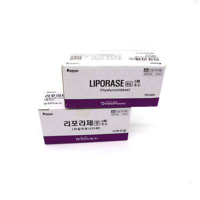 Transparante Liporase Hyaluronidase 1500iu Lyophilized 1500u Voor het oplossen van HA Acid Liporase