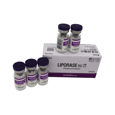 Liporase Hyaluronidase 1500iu Lyophileerde 1500u 10 flacons Oplossing voor het oplossen van HA-zuur Liporase