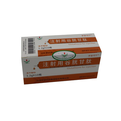 Dermale vulmiddel Injectie Huidverwitterend zwart 1200 mg Glutathion poeder