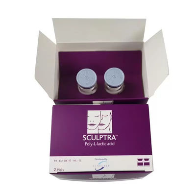 huidfiller PLLA Poly-L-Lactic Acid Demal Filler Anti-Aging Plastic Facial Surgery (2 flacons X 5 ml)