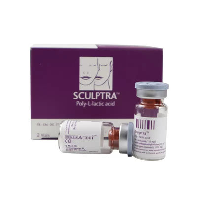 huidfiller PLLA Poly-L-Lactic Acid Demal Filler Anti-Aging Plastic Facial Surgery (2 flacons X 5 ml)