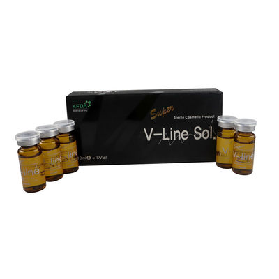 V Line Sol Fat Dissolving Injections Gezicht Lipolytic Super 5pcs*10ml