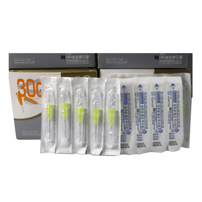 100 STUKS/Doos 30g 32g 34G 4mm 13mm 25mm Micro Naald Hypodermische Injectiespuit Naald