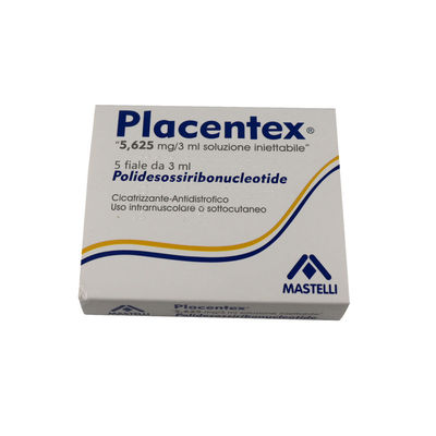 Placentex PDRN Zalm 3 ml * 5 injectieflaconen Verjonging Injecteerbare huidvullers Ampullen