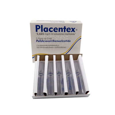 Placentex PDRN Zalm 3 ml * 5 injectieflaconen Verjonging Injecteerbare huidvullers Ampullen