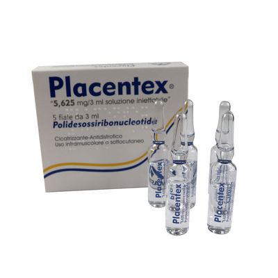 Placentex PDRN Zalm 3 ml * 5 injectieflaconen Verjonging Injecteerbare huidvullers Ampullen