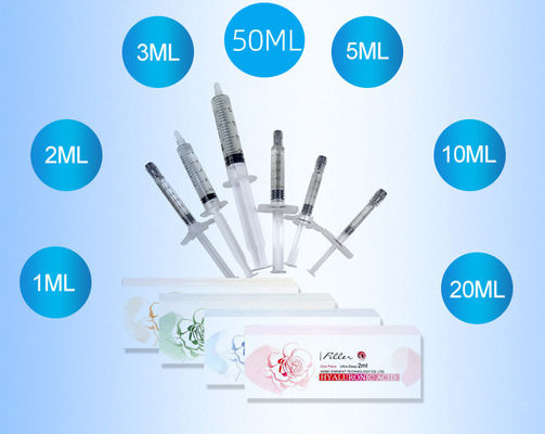 Dermale vulmiddel 1ml 2ml 3ml 5ml 10ml 20ml 50ml HA vulmiddel Hyaluronzuur Injectie rimpels