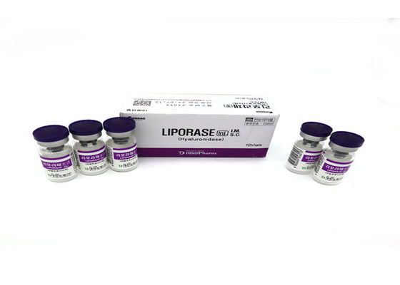 Liporase hyaluronidase 1500iu Lyophileerde 1500u 10 flacons Oplossing voor het oplossen van HAzuur