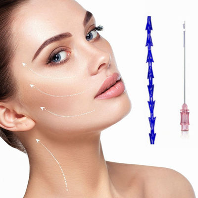 Absorbeerbare Cog 4D 21g 60mm Brabed Brow Neck Lift Cheek Face Lifting Cog 4D Pdo