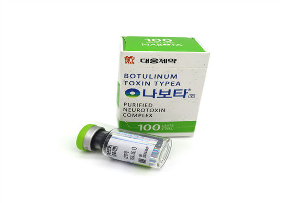 Het Type van de Toxineinjecties van de rimpelverwijdering Botulinum A Nabota 100iu 200iu