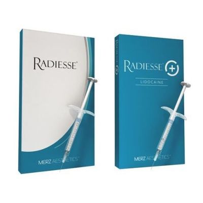 Radiesse Dermale vulmiddel stimuleert de collageenproductie 0.8cc 1.5cc 3cc Radiesse