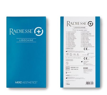 Radiesse Dermale vulmiddel stimuleert de collageenproductie 0.8cc 1.5cc 3cc Radiesse
