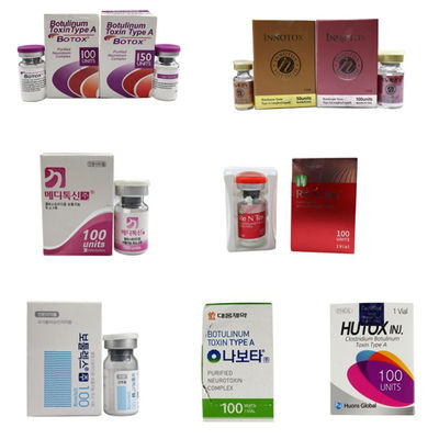 50IU 100U 150UI 200U Allergan Botox Innotox Botulax Nabota Rentox Meditox Hutox