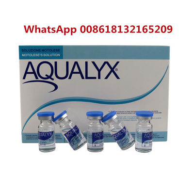 Aqualyx Solution PPC Vetoplosbare Injectie 10 injectieflaconen X 8 ml Gezicht En Lichaam Verslanking