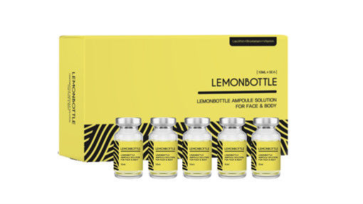 Limonflesoplossing Lipolyse gewichtsverlies 10 ml X 5 vetverlies citroenfles
