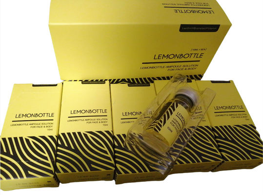 Limonflesoplossing Lipolyse gewichtsverlies 10 ml X 5 vetverlies citroenfles