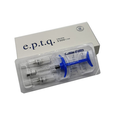 e.p.t.q S100 1x1.1 ml: zachte vulmiddel voor zachte rimpels hyaluronzuur huidvulmiddel