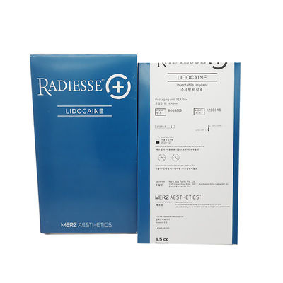 Radiesse Vermindering van rimpels en plooien Hyaluronzuur huidvuller 1,5 ml 0,8 ml