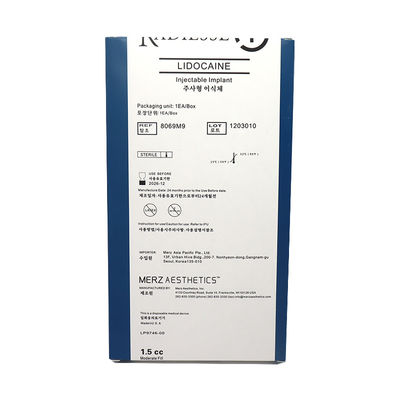 Radiesse Vermindering van rimpels en plooien Hyaluronzuur huidvuller 1,5 ml 0,8 ml