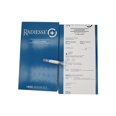 Radiess huidvullers en rimpelvullers Calciumhydroxyapatite 1,5 ml 0,8 ml