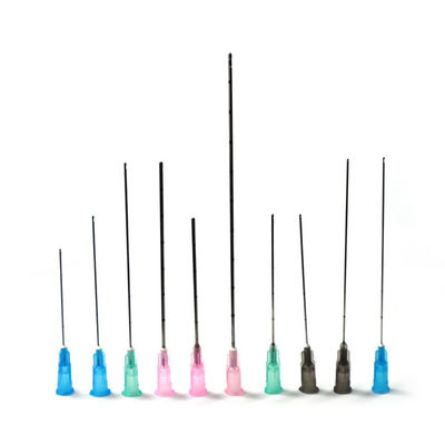 Hypodermische wegwerp-micro-cannula stomp punt naald met flexibele