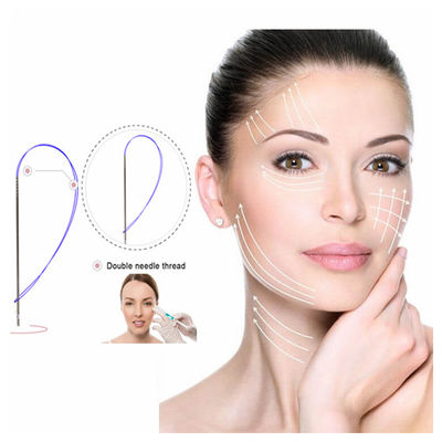 Absorbeerbare Korea Barbed 4D Cog W Blunt Pcl Pdo draad voor wangheffen Lifting Body Tightening