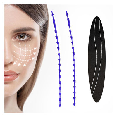 Absorbeerbare Korea Barbed 4D Cog W Blunt Pcl Pdo draad voor wangheffen Lifting Body Tightening