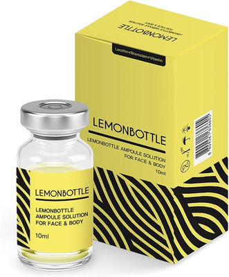 Limonflesoplossing Lipolyse gewichtsverlies 10 ml X 5 vetverlies citroenfles