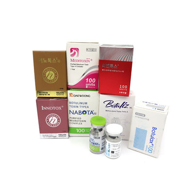 50IU 100U Allergan Botox Innotox Botulax Nabota Rentox Meditoxine Innotox