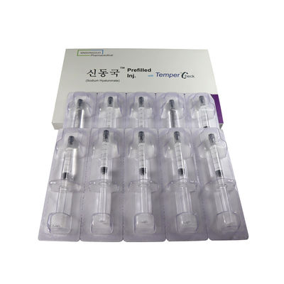 Diepe huid hydratatie Dermale vulmiddel Hyaron Voorgevulde injectie