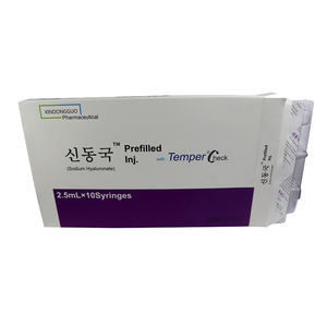 Natriumhyaluronate 25 mg/2,5 ml Hyaron voorgevulde injectie Injectie Huidverjonging