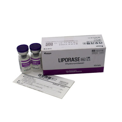 Liporase Hyaluronidase 10 Vials Enzym dat hyaluronzuur hydrolyseert