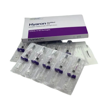 HYARON Skin Booster Glow KIT - 10 spuitjes X 2,5 ml Cross Linked Hyaluronic Acid Filler
