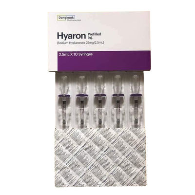 HYARON Skin Booster Glow KIT - 10 spuitjes X 2,5 ml Cross Linked Hyaluronic Acid Filler