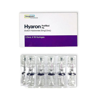 HYARON Skin Booster Glow KIT - 10 spuitjes X 2,5 ml Cross Linked Hyaluronic Acid Filler