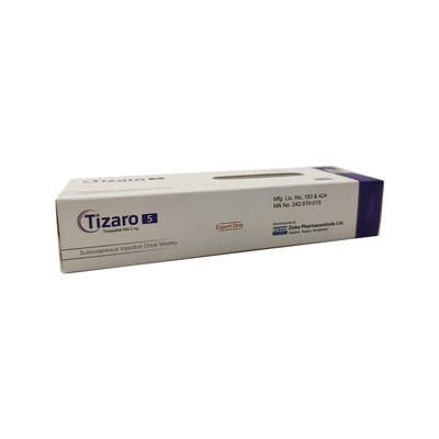 Tizaro Tirzepatide 5 mg 7, 5 mg 0, 5 ml subcutane injectiepen