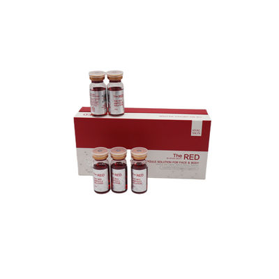 Rode ampuloplossing Lichaamsbewerking &amp; afslanking Lipolytisch lichaamsvet oplossen