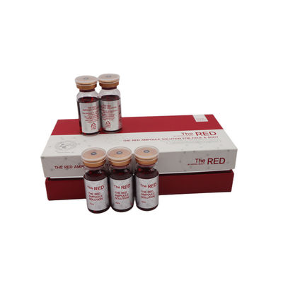 Rode ampuloplossing Lichaamsbewerking &amp; afslanking Lipolytisch lichaamsvet oplossen