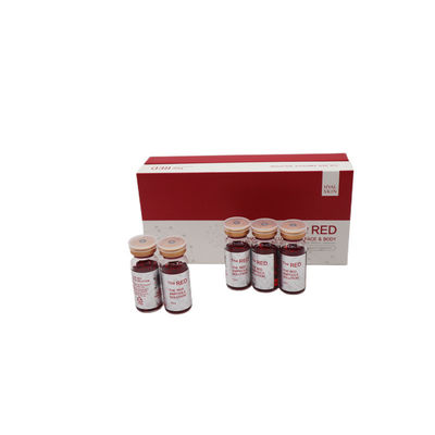 Rode ampuloplossing Lichaamsbewerking &amp; afslanking Lipolytisch lichaamsvet oplossen