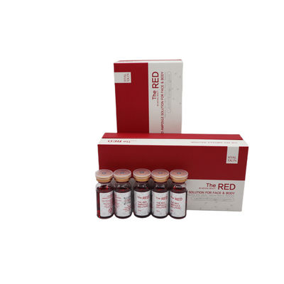 Vet oplossen Lipolyse Ampulla Rode Ampulla Oplossing Lipolytische injectie