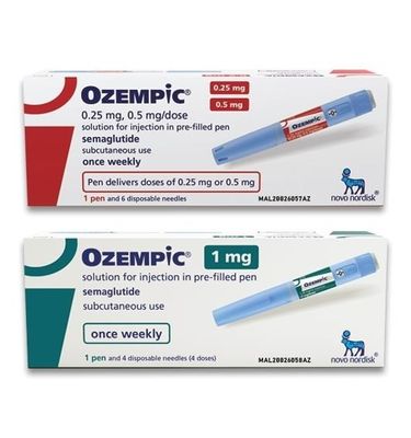 Ozempic Semaglutide Injectie 0,5 mg 1 mg 2 mg 1,5 ml 3 ml