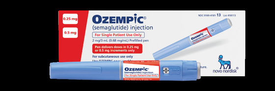 Ozempic Semaglutide Injectie 0,5 mg 1 mg 2 mg 1,5 ml 3 ml