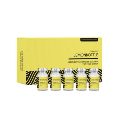 50 ml Lemon Bottle Solution Lipolyse gewichtsverlies vetverlies lipolab citroenglas