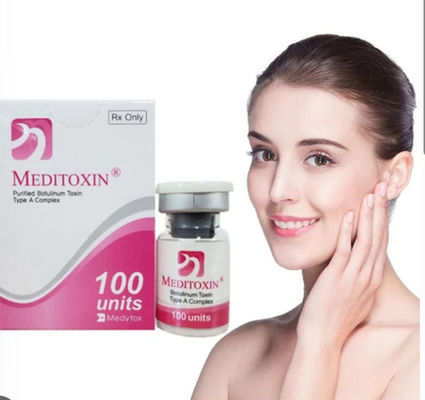 Meditoxine 100IU botulinumtoxine type A voor gezichtsrimpels